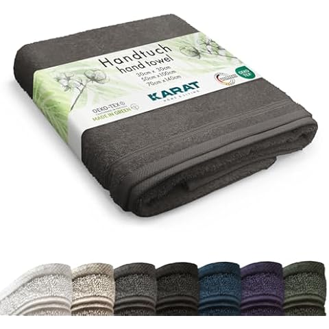 KARAT 100% Cotton Fluffy Guest Towel Cover