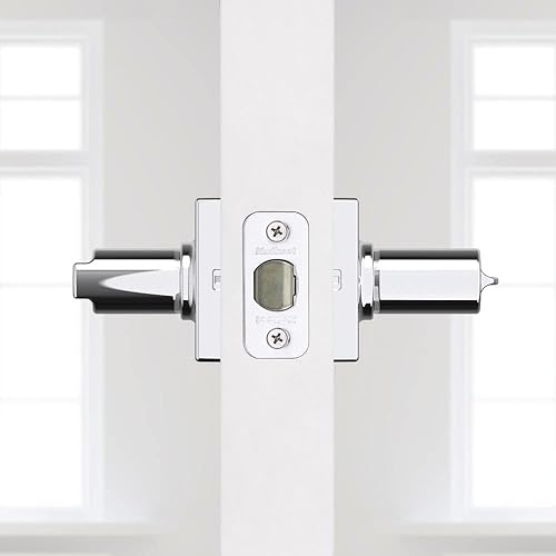 Miniatura 36 de Kwikset Casey - Manija de bloqueo de puerta de entrada, entrada exterior con llave segura, mango reversible, tecnología de seguridad SmartKey Re-Key