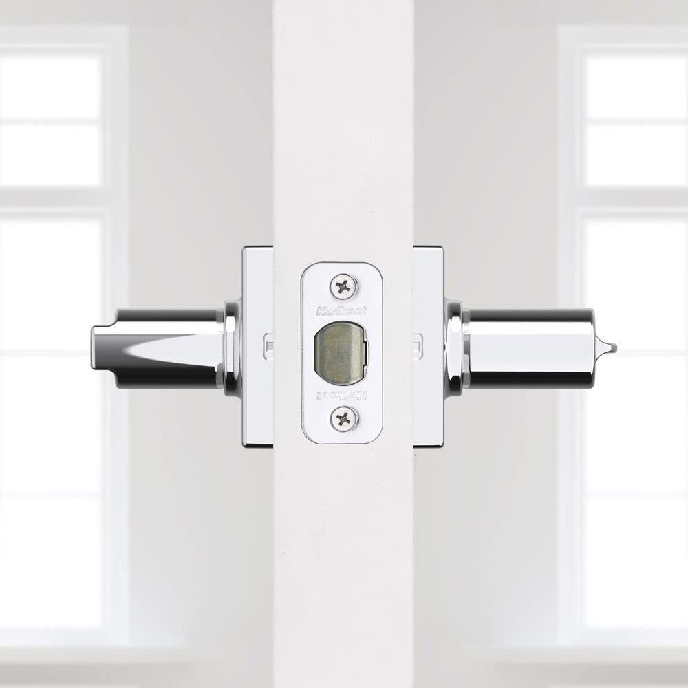 Kwikset Casey Privacy Door Lever for Bedroom/Bathroom Door in Polished