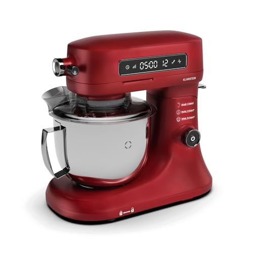 Klarstein Chiara 1600W Stand Mixer โ 5L Stainless Steel Bowl, 12