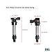 ENA Set of 6 Ignition Coil Pack Compatible with Buick Cadillac Chevrolet Chevy GMC Allure Enclave ATS CTS SRX STS XTS Camaro Equinox Impala Malibu Terrain 94X V6 3.0L 3.2L 3.6L Coils for UF569 C1555