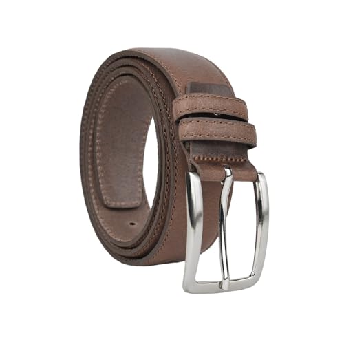 Ceinture Homme Cuir Véritable italienne classique NO LIMITS ajustable avec boucle sans nickel