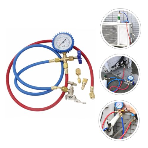 Kit de Manómetro para Aire Acondicionado Automotriz Healifty miniatura 7