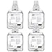 PURELL Brand HEALTHY SOAP Mild Foam, 1250 mL Hand Soap Refill for PURELL CS4 Manual Dispenser (Pack of 4) - 5174-04 - Manufactured by GOJO, Inc.