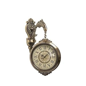 Ifgseqqq SH25988 Zegar Kominkowy Dwustronny