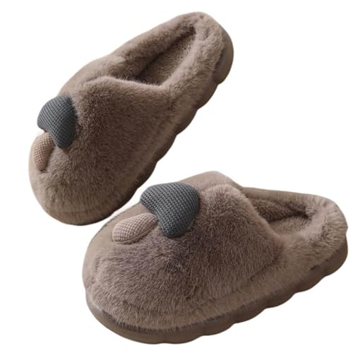 Slippers For Women&Men Memory Foam Retro Soft Warm Slip On Christmas Slippers Cute Checkered Cozy Indoor