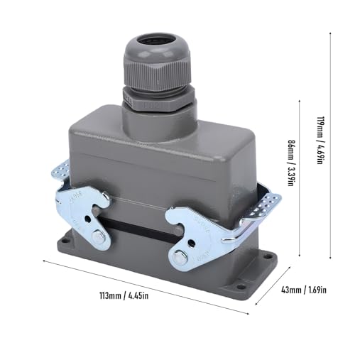 Conector impermeable IP68 Srliya de 16 pines para evitar cortes 3