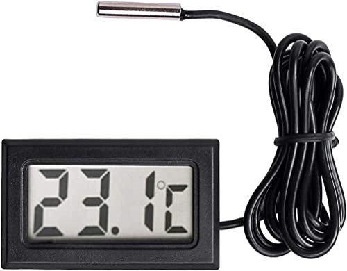 Nouveau Thermometre LCD numerique Capteur de sonde de jauge de Temperature de Plage de -50 Celsius C a + 110 Celsius C