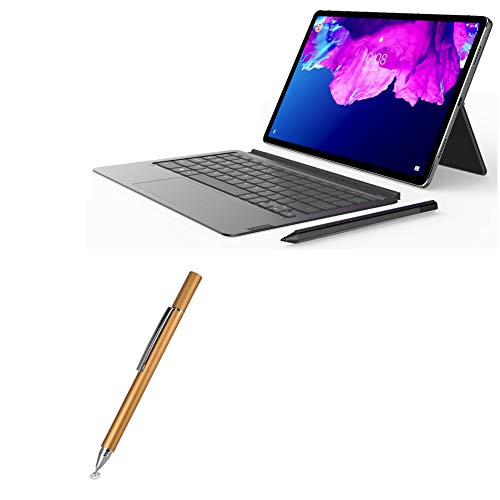 BoxWave Stylus Pen for Lenovo Tab P11 Pro (Stylus Pen FineTouch Capacitive Stylus, Super Precise Stylus Pen for Lenovo Tab P11 Pro - Champagne Gold