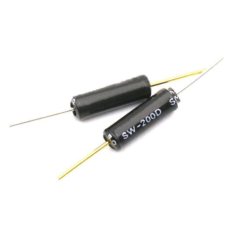 10PCS SW-200D Vibration Switch Ball Switch Tilt Switch Double Bead Angle Sensor