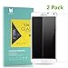 MouKou Samsung Galaxy Note 4 Screen Protector 2-Pack Tempered Glass Screen Protectors for Samsung Galaxy Note 4 Lifetime Warranty
