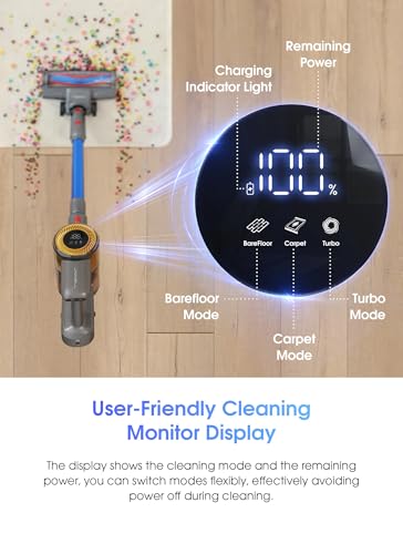 Powerful Cordless Vacuum Cleaner for Pet Hair & Hard Floors - Image 3