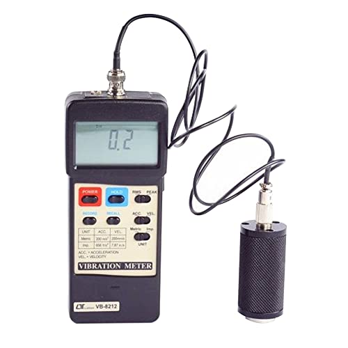 digital vibration meter mechanical vibration meters for industrial use handheld vibration analyzer portable vibration meter for equipment diagnostics model vb-8202