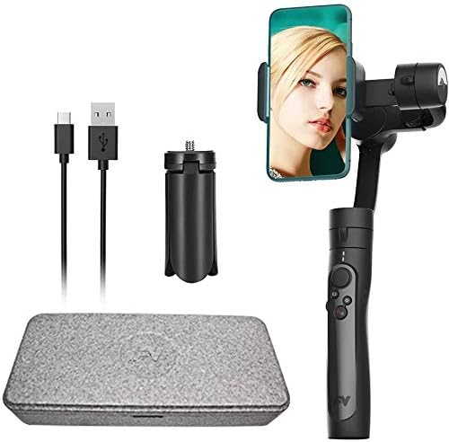 Freevision VILTA 3-Axis Handheld Stabilizer Gimbal for Phones & Actions Cameras, Black (VILTA-M)