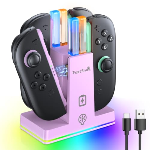 Image of FASTSNAIL Switch 2 Controller Charger Dock for Nintendo Switch 2 for JoyCon