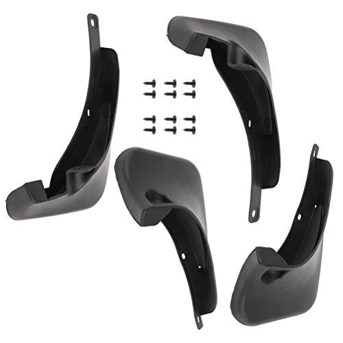 Image of ECCPP Mudguard Splash Guards Front & Rear 2006-2008 for Toyota for RAV4 2.4L 2009-2012 for Toyota for RAV4 2.5L Mud Flaps Set of 4 Flexible and Bendable Mud Flaps Splash