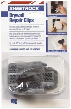 Sheetrock Drywall Repair Clips by Sheetrock