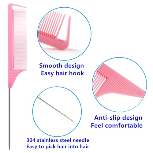 Ring Luumxai Topsy Hair Tail Tool and rat tail comb - Image 6