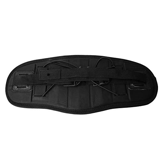Broco Asiento Kayak Ajustable con Respaldo Negro， Antideslizante Nylon para Canotaje, Paddle Surf y Pesca