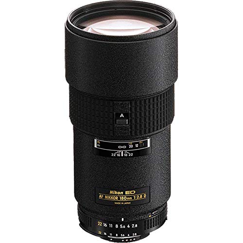 Nikon AF FX NIKKOR 180mm f/2.8D IF-ED prime telephoto Lens with Auto Focus for Nikon DSLR Cameras
