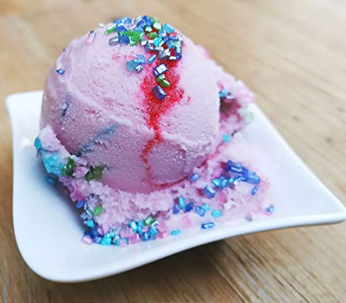Pink-Einhorn-Eispaste » ohne künstliche Aromastoffe » zum Verfeinern von leckerem Eis, Desserts, Getränke, Pralinen, Torten und vielem mehr. Inhalt 250 g – Bild 7