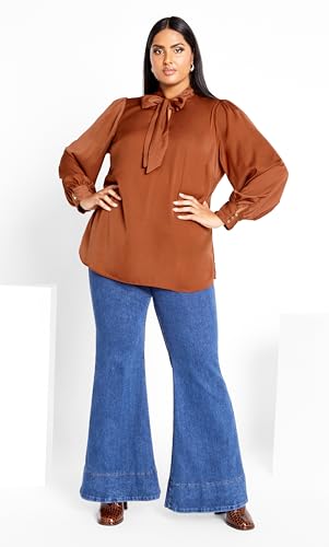 Image of City Chic Women's Plus Size Top - In Awe