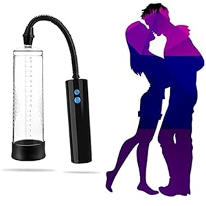 WFJNB Mannen Penispompen Met Meetmarkering, Elektrische Penisvacuümpomp Automatische Vergrotingstrainer, Usb…