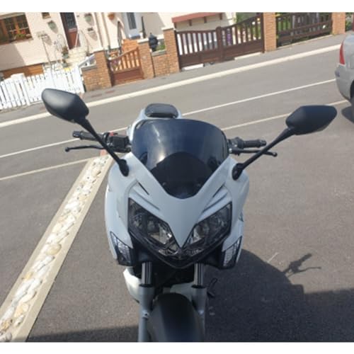 Espejos para Honda CBR250 CBR 250 con cristal antirreflejos de alta definición 3