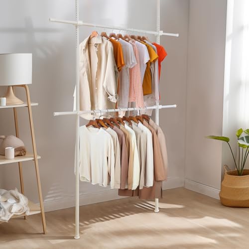 IMIEE nK[bN ˂ cbpnK[bN mbN | _u Ch^Cv cLk  󕨊  X  clothes rack e ߗގ[ ȃXy[X g񂽂 Hsv ω׏d90kg 1