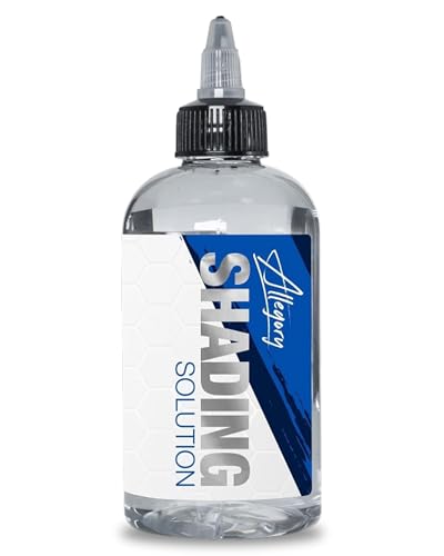 Allegory Tattoo Ink – Shading Solution, Pigment Enhancer, Twist-Dispensing Top, Heat Sealed Bottles, Premium Shading Solution Tattoo for Artists, Vegen Friendly, Crafted in the USA (1.0, Ounces)