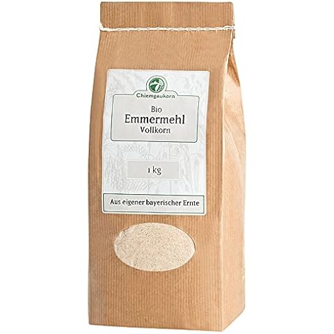Chiemgaukorn Organic Amelcorn Flour, wholemeal (1x 1Kg) Cover