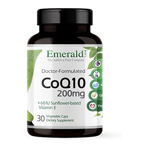 Emerald Labs CoQ10 200mg Daily Supplement Cover