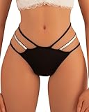 Banamic Women's Shine Strap Underwear Sexy Comfortable Panties Underwear