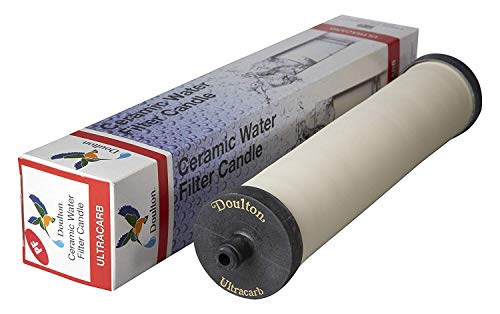 Doulton UltraCarb Ceramic Drinking Water Filter Cartridge Candle for Franke FilterFlow 2nd Generation Stainless Steel Housing ¦ Franke 03 ¦ 10 inch ¦ push fit ¦ W9223035