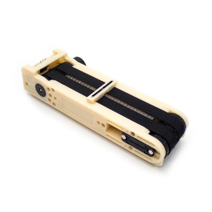 24V Mini Plastic Conveyor Belt Conveyor, Vending Machine Cargo Lane Transportable Gift Cigarette Toy Tissue Paper 140-206MM (T165)