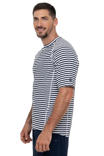 Men's Swim Shirt - UPF 50+ Sun Protection - Hightide Short Sleeve3