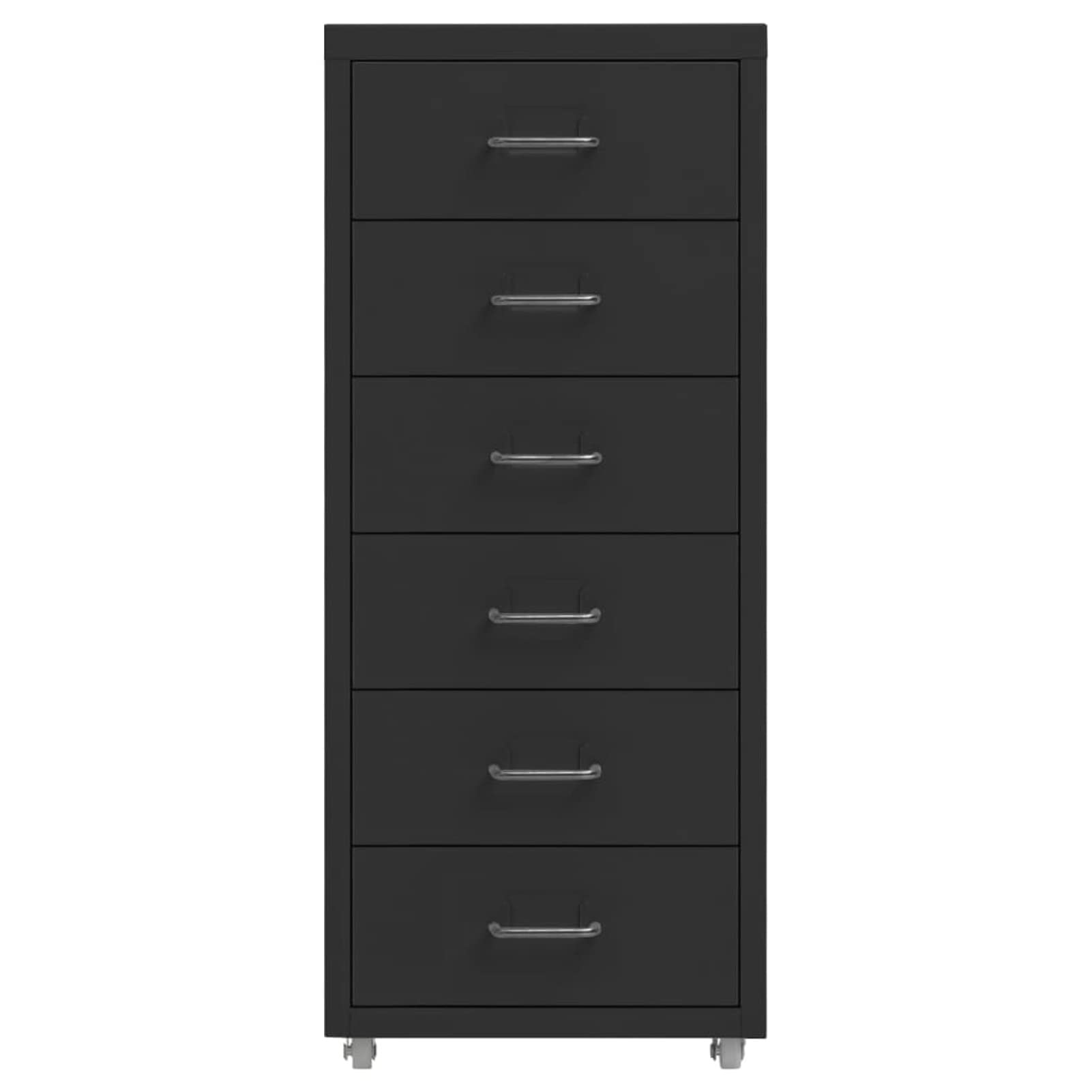 Homgoday Meuble de rangement noir 28 x 41 x 69 cm en métal, peu encombrant, armoire d'extérieur, mobilier d'extérieur pour salon, bureau, chambre à coucher, salle de bain