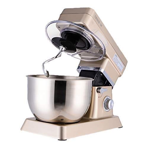 AYDQC Stand Hand Mixer Ei Schläger, Teigmischer Stand Mixer Edelstahl Neigungskopf 10-Gang-Multifunktions-Hausküche…