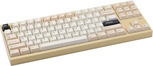 WOBKEY Crush80 ���J�j�J���L�[�{�[�h 3WAY�ڑ� ���� �e���L�[���X TKL �R���p�N�g�T�C�Y �p���z�� �K�X�P�b�g�}�E���g RGB �A���~������ �ȒP���O���P�[�X �z�b�g�X���b�v VIA �������K�i (Pro�C�G���[)