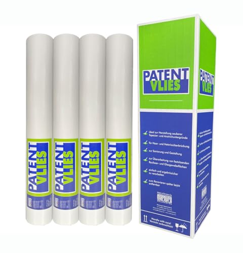 marburg 4x Intissé lisse à peindre blanc 150g/m² rénovation 25m x 0,75m