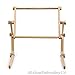 Needlework Table and Lap Hands-Free Stand with Adjustable Frame Made of Organic Beech Wood Tapestry Cross Stitch Embroidery Frame Holder (25x32 cm (9.8
