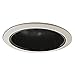 Nora Lighting NL-613 Specular Black Adjustable Reflector44; White Plastic Ring