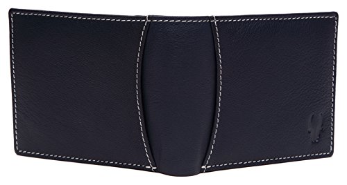 Image of WildHorn Blue Leather Men's Wallet (699710)