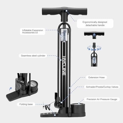 Hycline Bike Floor Pump
