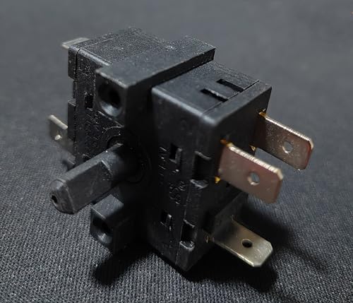 RIKOL Electric oven function selection switch, shift switch, 6-pin, 5-position rotation, 4 times, Huali Lai FZ31-9