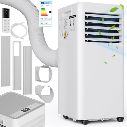 Mobiles Klimagerät, 4in1 Mobile Klimaanlage, Kühlen, Entfeuchten ...