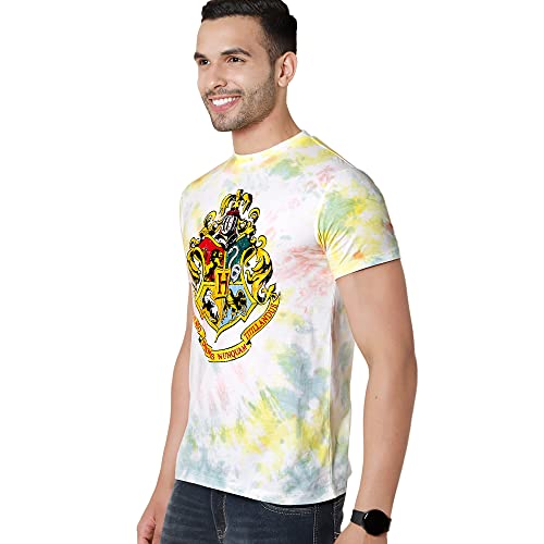 Image of Free Authority Harry Potter Printed Regular Fit Red Cotton Men's T-Shirt
