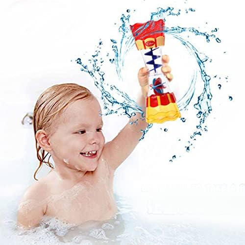 WGL&HJ Bath Toys for Toddlers,Floating Bathtub Bathing Rotating Water Cup for Kids, Swimming Pool Water Flow Observation Cup for Baby Toy,Sensory Toys for Boys & Girls