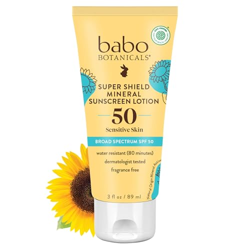 Babo Botanicals Sheer Mineral Sunscreen Lotion SPF...