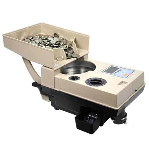 SACLMD Compteur de pièces Professionnel,trieur et Emballage,Compteur de pièces,avec Chargement